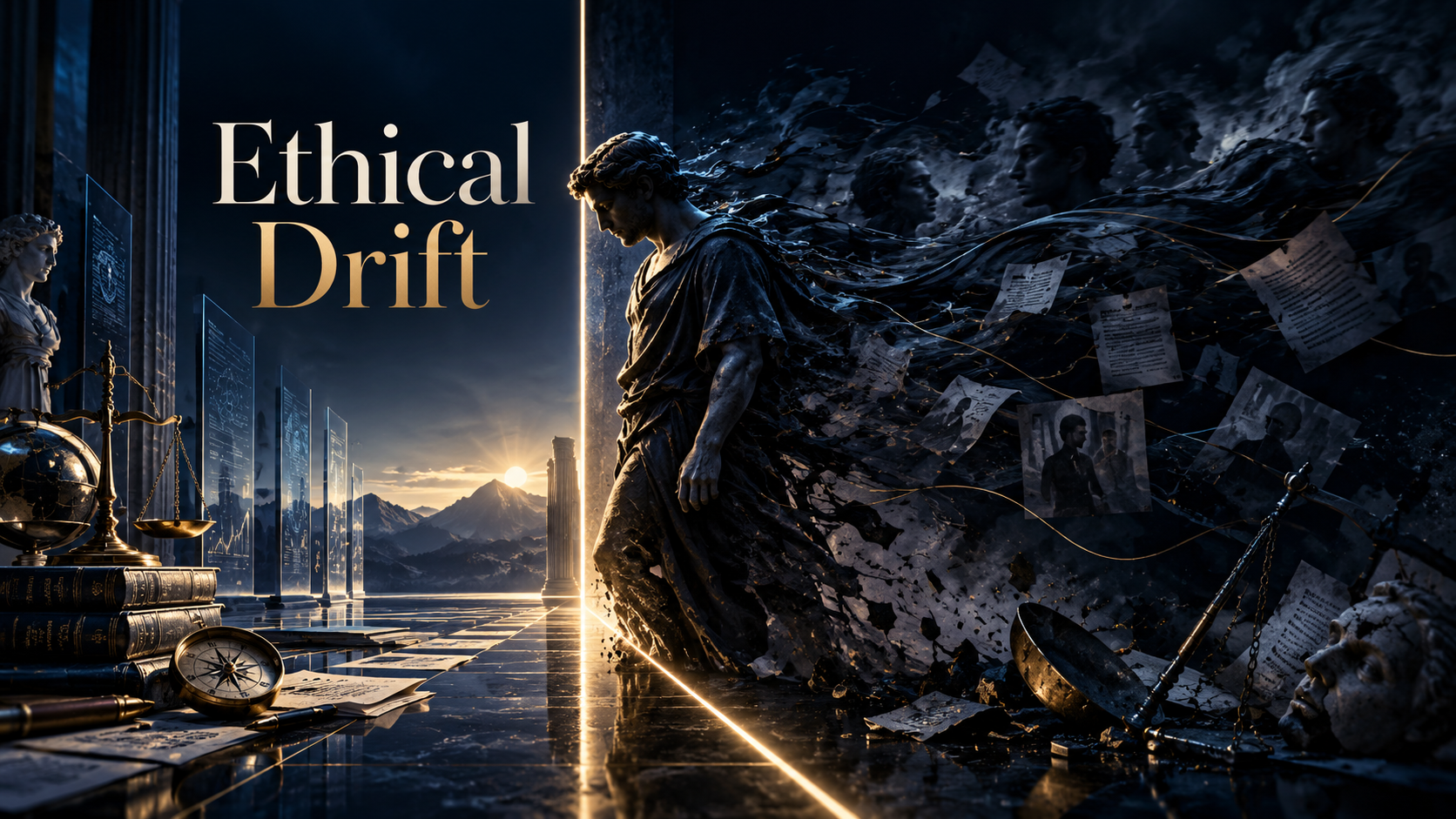 Ethical drift begins when conscience recognizes the truth, but rationalization keeps moving the boundary anyway.